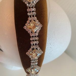 Handmaid Crown Headband Crystal Swarovski Decor